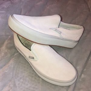 Light Blue Vans Slide-ons